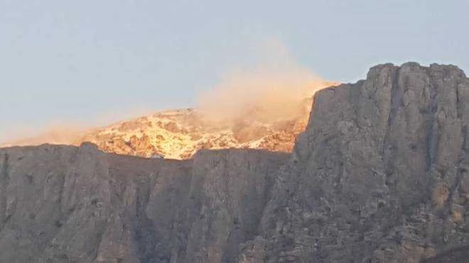 Kurdek Dağına yılın ilk kar